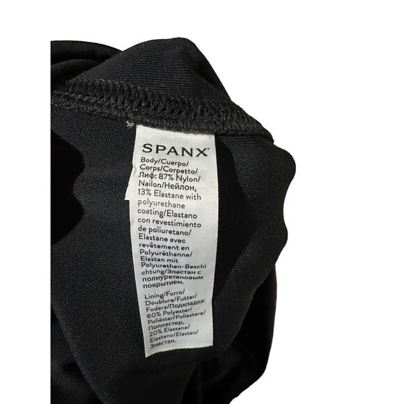 Spanx Faux Leather Leggings - NWOT- XL - Picture 9 of 11